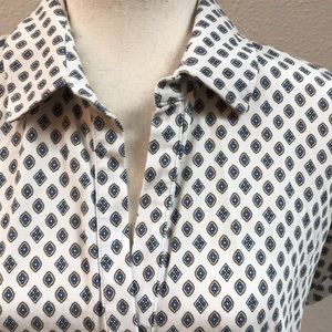 Lands End Split Neck Tunic